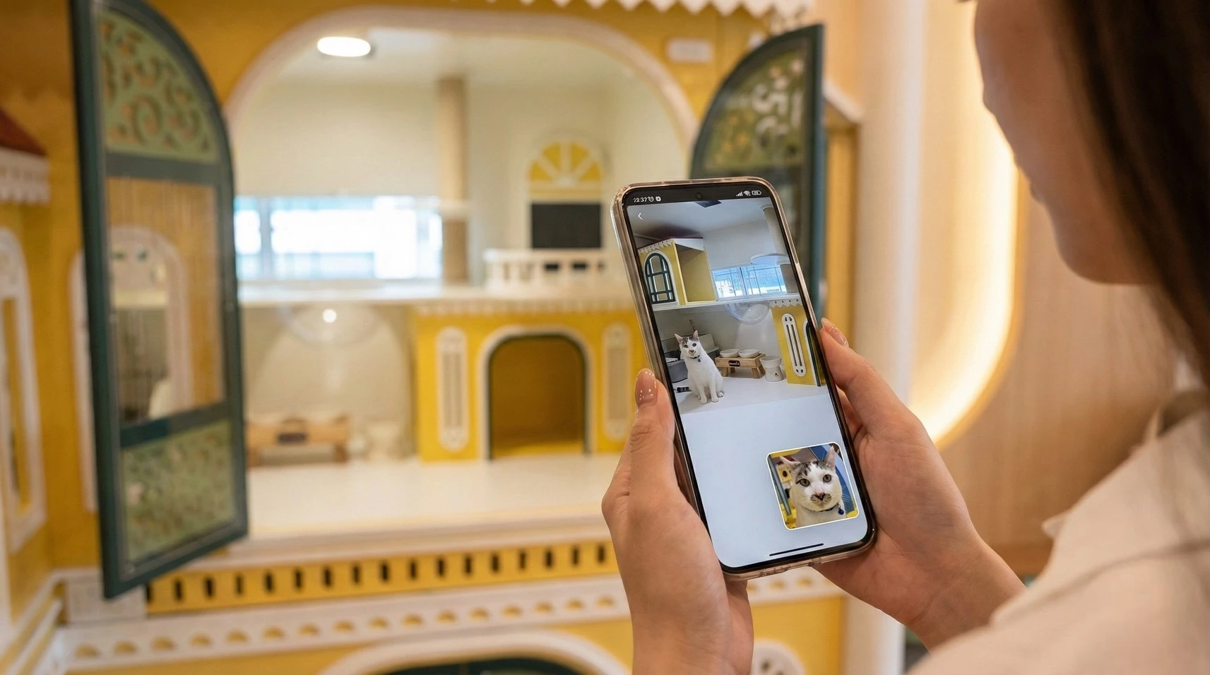 อัปเดตภาพและวิดีโอรายวันของน้องแมวจากโรงแรมแมว Wimanmeow Cat Hotel ให้เจ้าของติดตามได้ตลอดเวลา