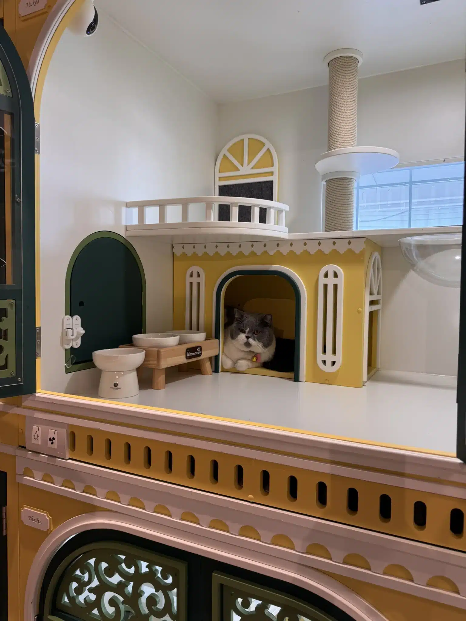 โรงแรมแมว พระราม 5 วิมานเมี๊ยว บริการฝากแมวใกล้ฉัน เดินทางสะดวก