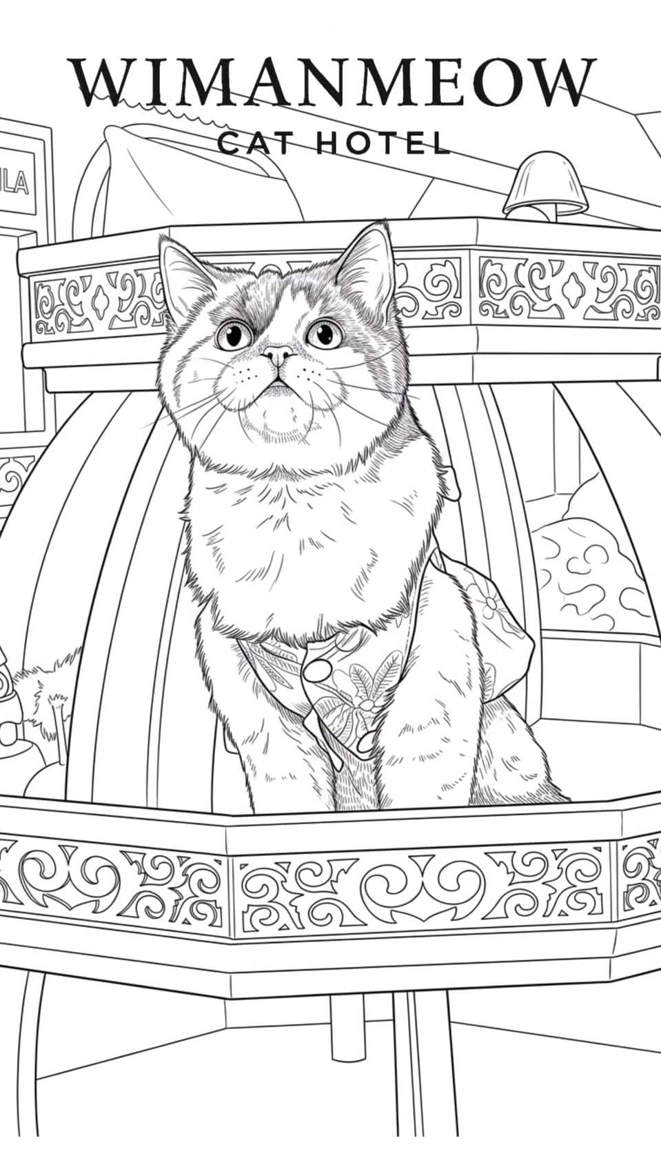 ห้องพักโรงแรมแมวบางใหญ่มาตรฐานสากล สะอาด กว้างขวาง ระบบปิด