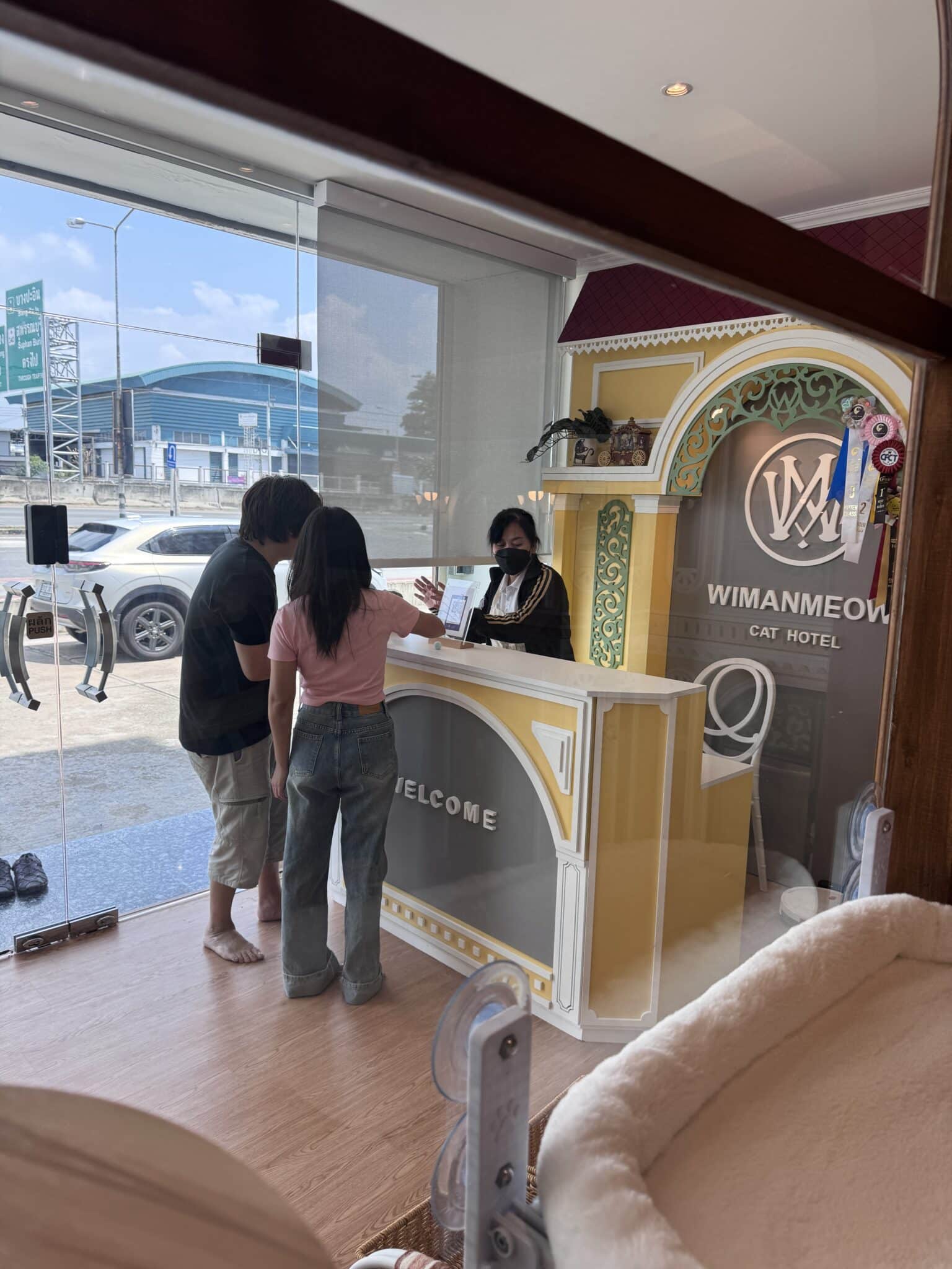 ที่ฝากแมว Wimanmeow Cat Hotel พร้อมระบบ Double Lock