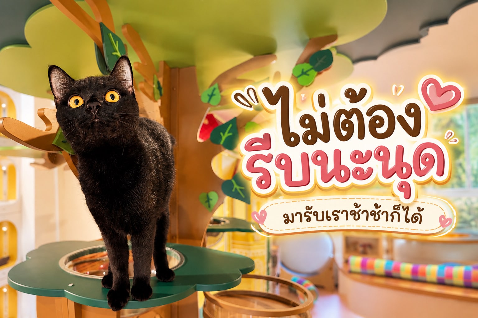 เลือกโรงแรมแมวอย่างไรให้คุ้มค่า เทียบเงื่อนไขเวลาเช็คเอ้าท์ฝากแมว ณ wimanmeow Cat Hotel